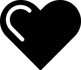 Rounded Filled Love Icon