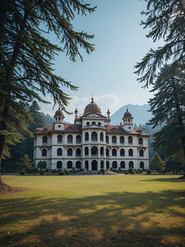 A picture of viceregal lodge or indian institute of advance studies in shimla