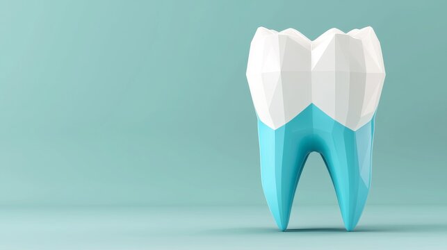 Close-up image of a human tooth presenting detailed view of its surface and structure for educational purposes