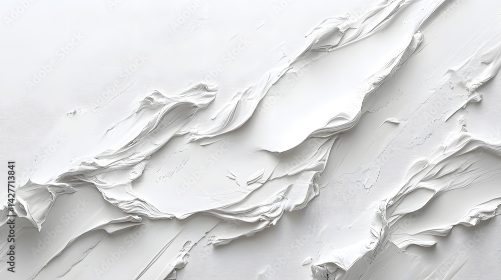 Aufkleber artistic textured surface horizontal white background abstract image creative design minimalist conc