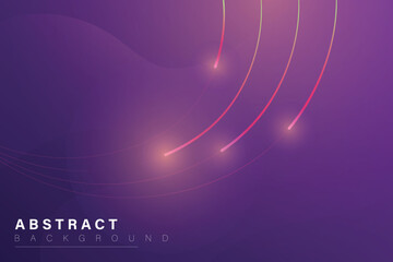 Quiet digital technology background. light effect, Internet network connection, speed transfer data communication, cyber nano information. Modern Pink purple cyber light trails.