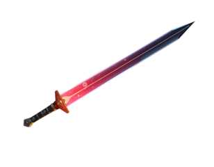 Mystical Glowing Sword