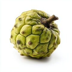 Fototapeta premium Realistic Custard Apple on White Background