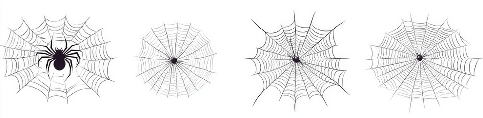 Obraz premium Spider Webs and Spiders (2)