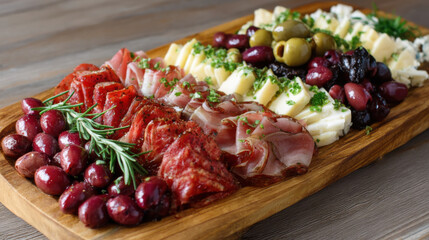 Mediterranean snack platter