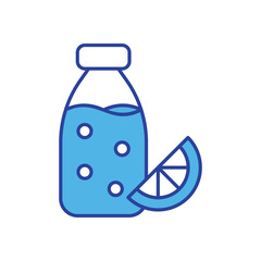Juice  icon vector stock illustration