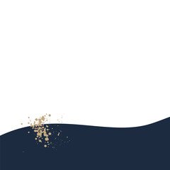 Wave Blue Elegant Spotting