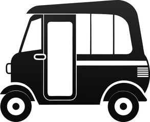 Auto Rickshaw Icon 