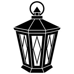 Download a high-quality lantern vector AI design on a white background