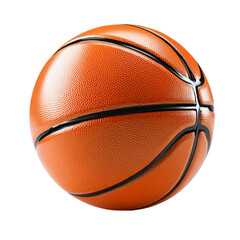 Fototapeta premium Basketball on Transparent Background 