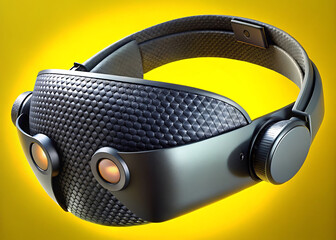 Wearable Synapse Amplifier Headband with AI Co-Processor – Futuristic Neurotech Device