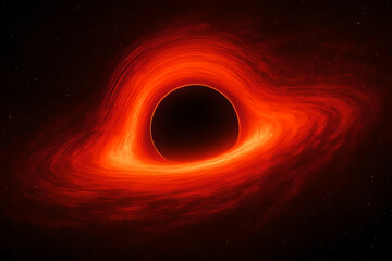 red black hole