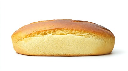 Oval loaf of golden-brown bread