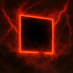 black hole and square