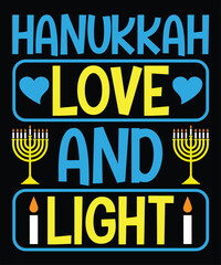 Hanukkah t-shirt design.