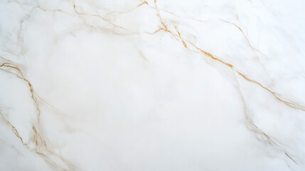 Obraz premium Clean White Marble Background with Gold Veins 