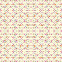 Versatile Colorful Pattern for Textile Design