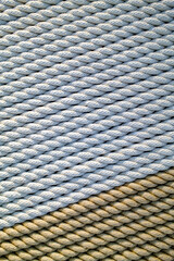 typical string - rope - close up
