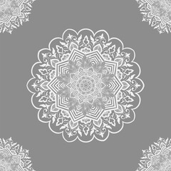 Elegant traditional batik ornament featuring intricate floral and geometric patterns, inspired by classic Indonesian heritage. Perfect for textile design, background elements, packaging, and cultural