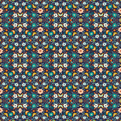 seamless pattern for textile design  