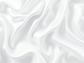 Obraz premium white silk background. silk, satin, fabric, texture, textile, material, cloth, wave, soft, smooth, decoration, luxury, curve, pattern, backdrop, shiny, wedding, elegance, shine, fashion, drapery, ripp