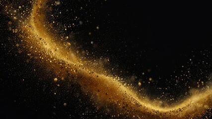 abstract background with fireworks and sparkle extracts