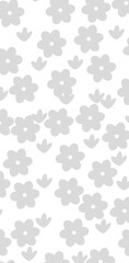 Seamless pattern flower