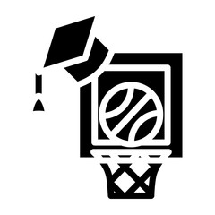 University Sports Vector Glyph Icon Design © Aleeza