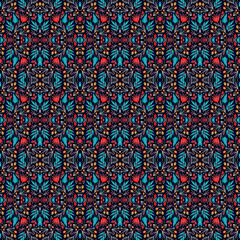 seamless pattern for textile design  