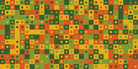 Seamless colorful geometric pattern. Abstract background for clothes, textiles, covers and banners. A background for textures, prints, wallpapers and an idea for creative design