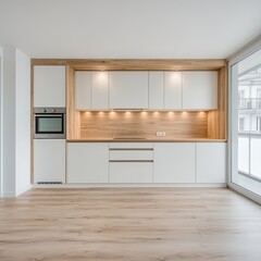 Modern Kitchen with Light Wood Accents (2)