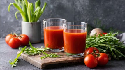 Bloody Mary or Tomato Juice Cocktail