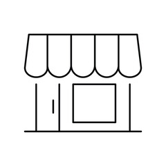store illustration icon