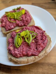 delicious beet-root sandwich