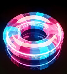 Obraz premium swim ring 