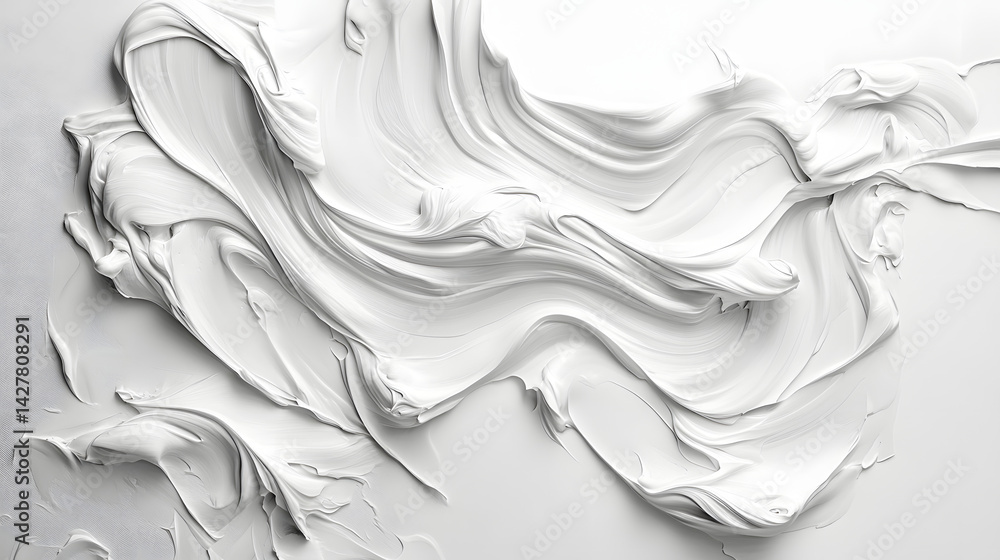 Poster artistic texture creation studio abstract design minimalist space close-up white background concept