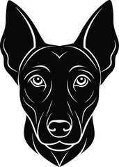 Dog Bone Silhouette Vector - Black Pet Accessory Vector