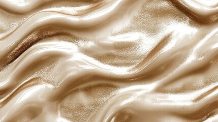 Golden Silk Fabric Draped Texture,  Background.  Possible use Luxury Product Design
