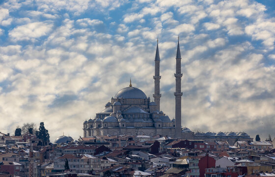 The Shehzade Mosque or Prince's Mosque or Sehzade Camii in the district of Fatih, Turkey.