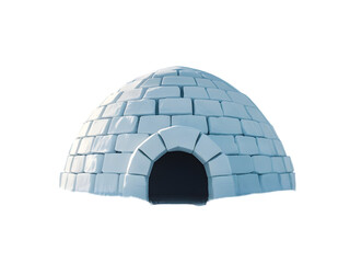 Explore the Arctic: A Stunning Igloo Image transparent background