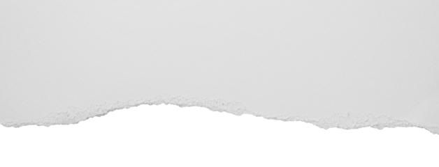 torn blank pages with uneven texture edges. set of ripped white paper sheets png isolated on transparent background. document or newspaper mockup..