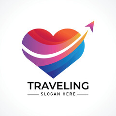Traveling tour holiday trip summer logo
