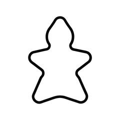 Fototapeta premium vector illustration of a star