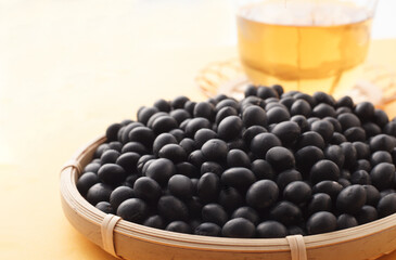 黒豆茶　スタジオ撮影