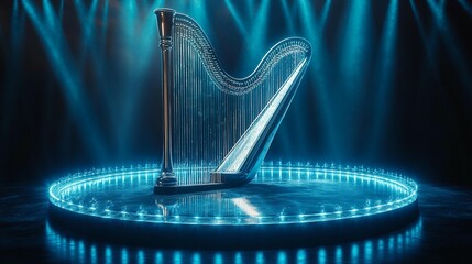 Harp on Stage: Blue Light Concert