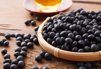 黒豆茶　スタジオ撮影