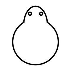 Banner bunting birthday party icon vector. bunting banner illustration sign or symbol.