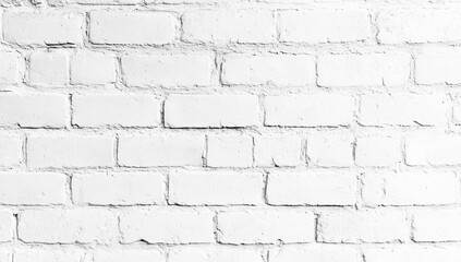 Fototapeta premium Whitewashed brick wall background