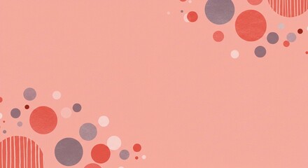 A pop abstract background design that stands out in thumbnails