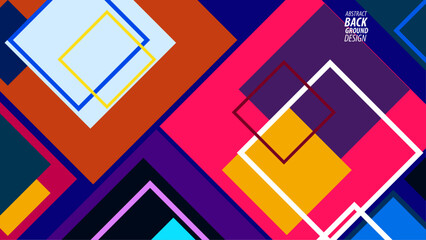 Abstract colorful geometric background Liquid color background design